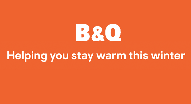 英国B&Q官网冬季热门单品推荐,让你温暖过冬!